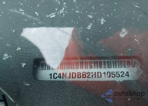 2017 Jeep Compass Sport 4X4 from USA, damaged, VIN 1C4NJDBB2HD105524